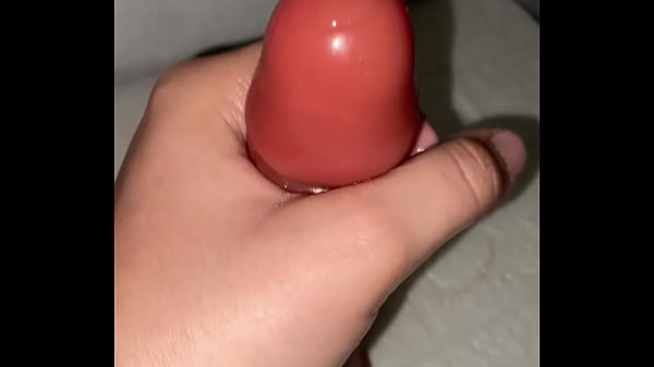 Latina curvy haciendo Handjob a su dildo - Dildo Play y Moaning real